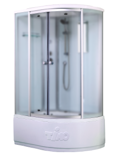 Душевая кабина Timo Standart T-6620SFR Silver Fabric 120x85см